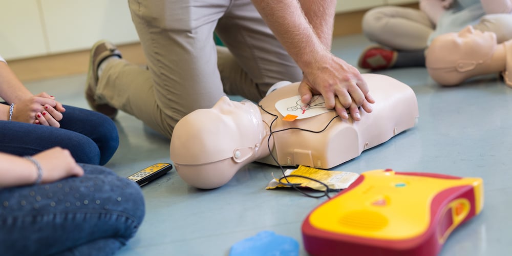 American Heart Association CPR training