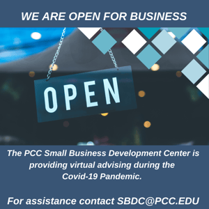 PCC SBDC is Open For Business